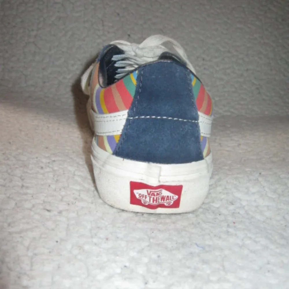 Vans Sk8 Reissue Retro Striped Low Top Shoes